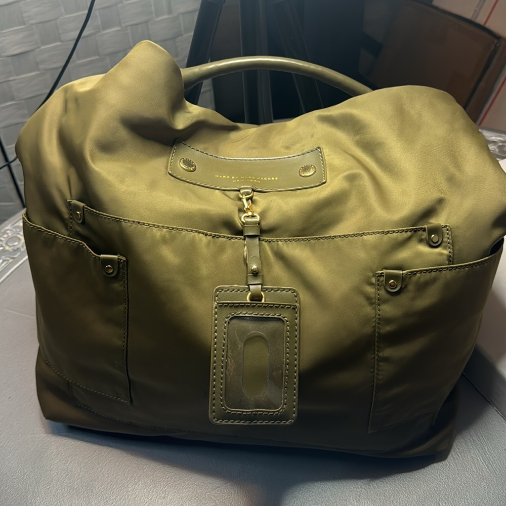 Marc by Marc Jacob’s Nylon Faridah Hobo Bag w/ Luggage tag